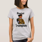 weerstand bieden aan ttrumpisme t-shirt (Voorkant)