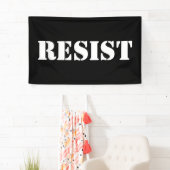 weerstand bieden tegen de opstand tegen vrouwenrec spandoek (Insitu)