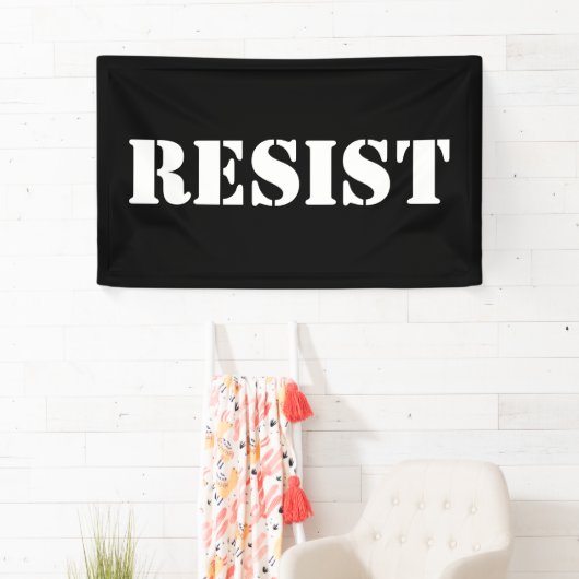 weerstand bieden tegen de opstand tegen vrouwenrec spandoek (Insitu)