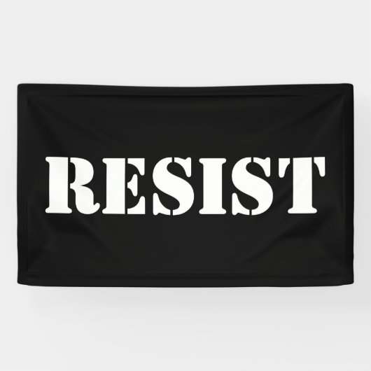 weerstand bieden tegen de opstand tegen vrouwenrec spandoek (Horizontaal)