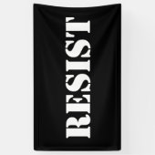 weerstand bieden tegen de opstand tegen vrouwenrec spandoek (Verticaal)