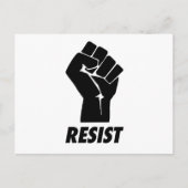 weerstand briefkaart (Voorkant)