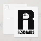 Weerstand Briefkaart (Voorkant / Achterkant)