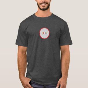 Weerstand in cirkel t-shirt
