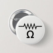 Weerstand in Ohm Ronde Button 5,7 Cm (Voorkant /achterkant)
