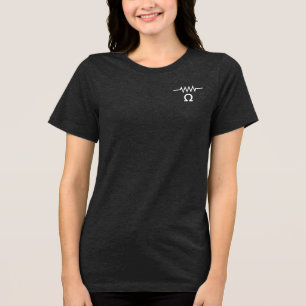 Weerstand in Ohms Tri-Blend Shirt
