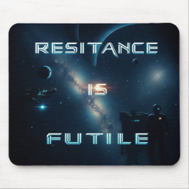 Weerstand is futiele mousepad muismat