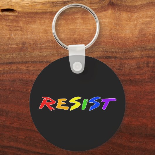 Weerstand! Sleutelhanger (Voorkant)