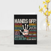 Weerstand standbeeld van vrijheid handen af van de kaart (Gele Bloem)