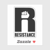 Weerstand Sticker (Vel)
