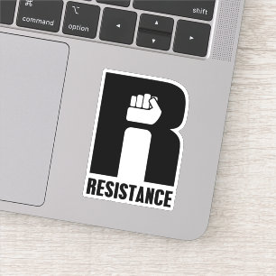 Weerstand Sticker