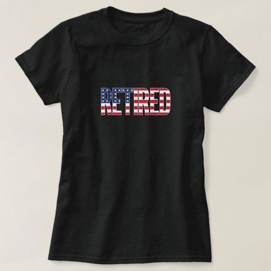 weerstand tegen de amerikaanse vlag t-shirt (Design voorkant)