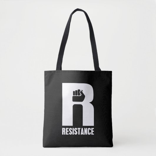 Weerstand Tote Bag (Voorkant)