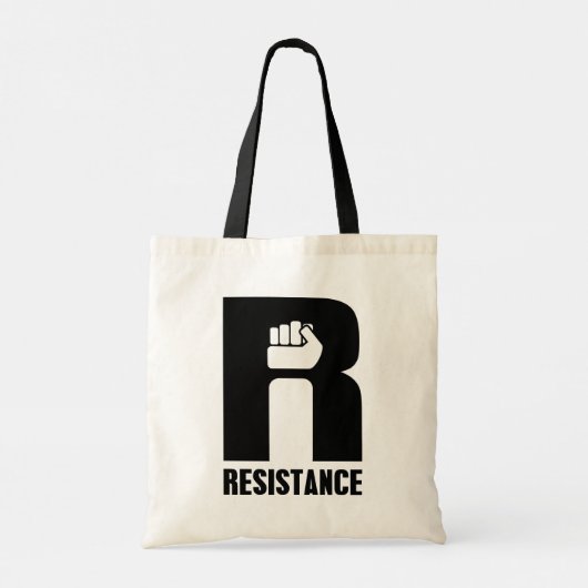 Weerstand Tote Bag (Achterkant)