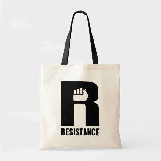 Weerstand Tote Bag (Voorkant)