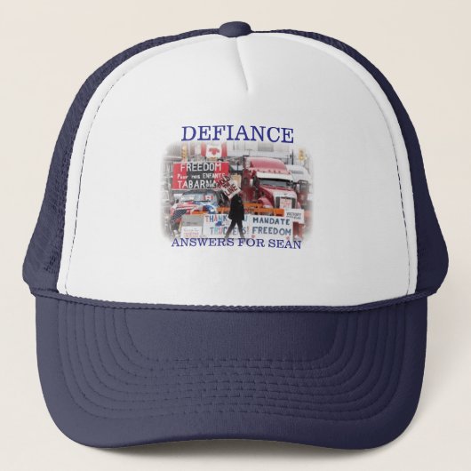 WEERSTAND TRUCKER PET (Voorkant)