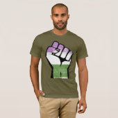 Weerstand van seksevarianten t-shirt (Voorkant volledig)