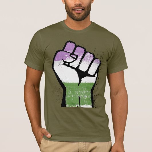 Weerstand van seksevarianten t-shirt (Voorkant)