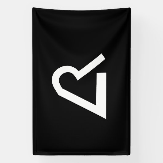 weerstandsbanner spandoek (Verticaal)