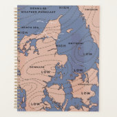 weersverwachting voor Denemarken Planner (Voorkant)