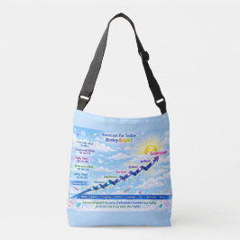 Weersverwachting voor vandaag: BrainyBright weer!  Crossbody Tas