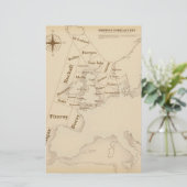 Weersvoorspelling voor de scheepvaart in de Britse Briefpapier (Staand voorkant)