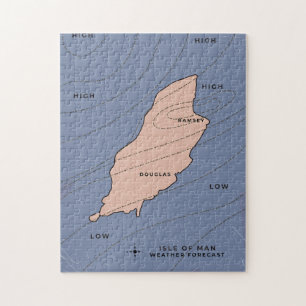 Weersvoorspelling voor Isle of Man Legpuzzel