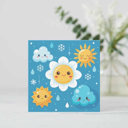 Weerswonderen Kaart (Staand voorkant)