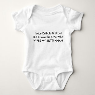 WEERT MIJN BUTT Baby Jersey. Funny Baby Clothes Romper