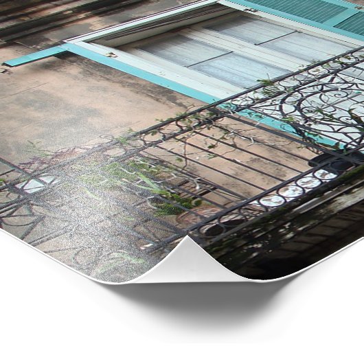 Weervenster - Frans kwartaal Foto Afdruk (Hoek)