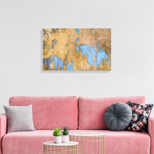 weerverf op glasvezel canvas afdruk (Insitu (Woonkamer))