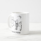 Weervoorspelling slechte weerloop koffiemok (Voorkant links)