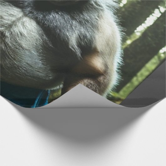 Weerwolf at het dorp glanzend inpakpapier (Hoek)