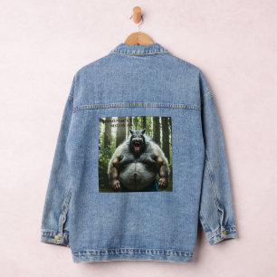 Weerwolf Ate Whole Village vrouwen denim jas Denim Jacket