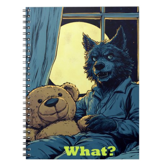 Weerwolf Baby! Notitieboek (Voorkant)