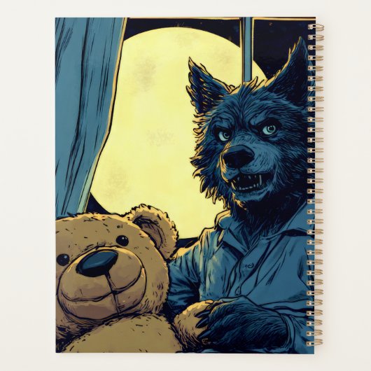 Weerwolf Baby! Planner (Achterkant)