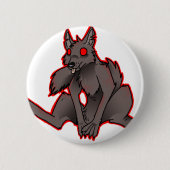 weerwolf badge ronde button 5,7 cm (Voorkant)