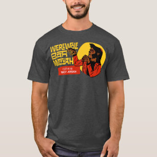 Weerwolf Bar Mitzvah Spooky Scary 30 Rock T-shirt