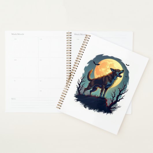 Weerwolf Beagle Huilen Planner (Display)
