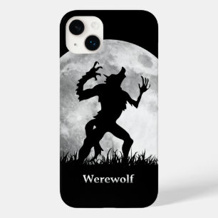 Weerwolf bij de Volle Maan Koel en Uniek Case-Mate iPhone 14 Plus Hoesje