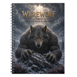 Weerwolf Blackwood Moors Dark Cinema Notitieboek