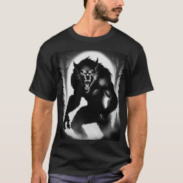 Weerwolf Bossen Gothic T-shirt