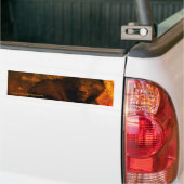 weerwolf bust bumper sticker (Op Truck)