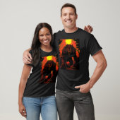 Weerwolf Cinema Night Moon Forest T-shirt (Unisex)