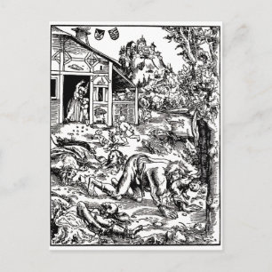 weerwolf-clipart-8 briefkaart