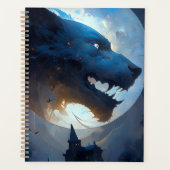 Weerwolf Dark Fantasy Horror Planner (Voorkant)