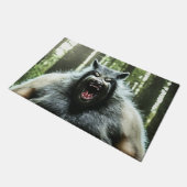 Weerwolf die de hele deurmat van het dorp at (Schuin)