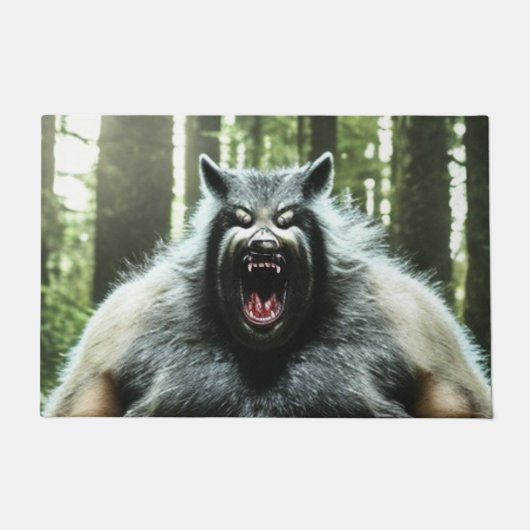 Weerwolf die de hele deurmat van het dorp at (Voorkant)