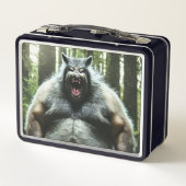 Weerwolf die de hele dorp lunchbox 2 kant opgegete (Achterkant)