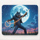Weerwolf die de Maan lasso't Muismat (Voorkant)